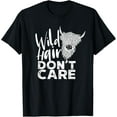 thumbnail image 1 of t-shirt Highland Cow - Wild Hair Bull Scottish Highland Cattle T-Shirt mens，black，women，funny，men，journey，Crew Neck, Short Sleeve,printing, 1 of 4