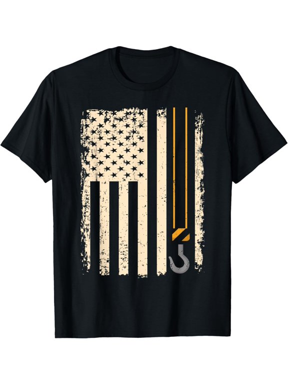 t-shirt Hilarious Cranes Controller Lover Construction Patriotic Ent T-Shirt.