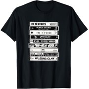 t-shirt Hip Hop Artists Cassettes Old School Rap T-Shirt.
