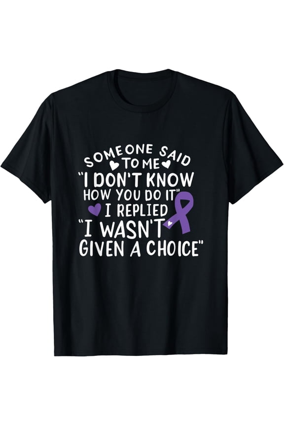 t-shirt Hodgkin Lymphoma Cancer Awareness Violet Ribbon Chemo T-Shirt mens，black，women，funny，journey，Crew Neck, Short Sleeve,printing