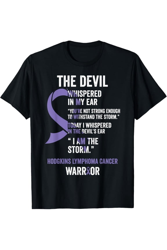 t-shirt Hodgkins Lymphoma Cancer Awareness Ribbon T Shirts T-Shirt mens，black，women，funny，men，journey，Crew Neck, Short Sleeve,printing