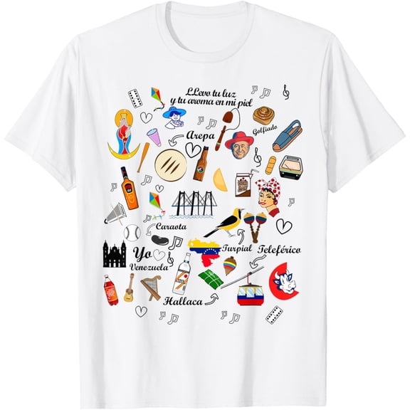 t-shirt I Am a Proud Venezuelan T-Shirt mens, woman, white,funny,journey,Crew Neck, Short Sleeve,custom clothing patterns.gift