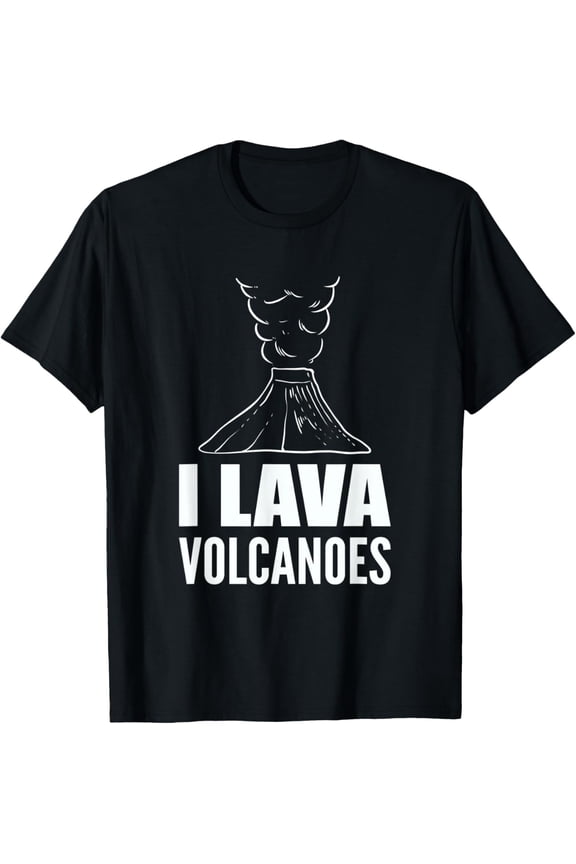 I Lava Volcanoes Volcanologist T-Shirt