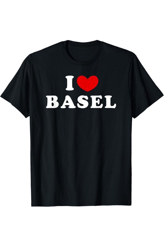 t-shirt I Love Basel, I Heart Basel T-Shirt.