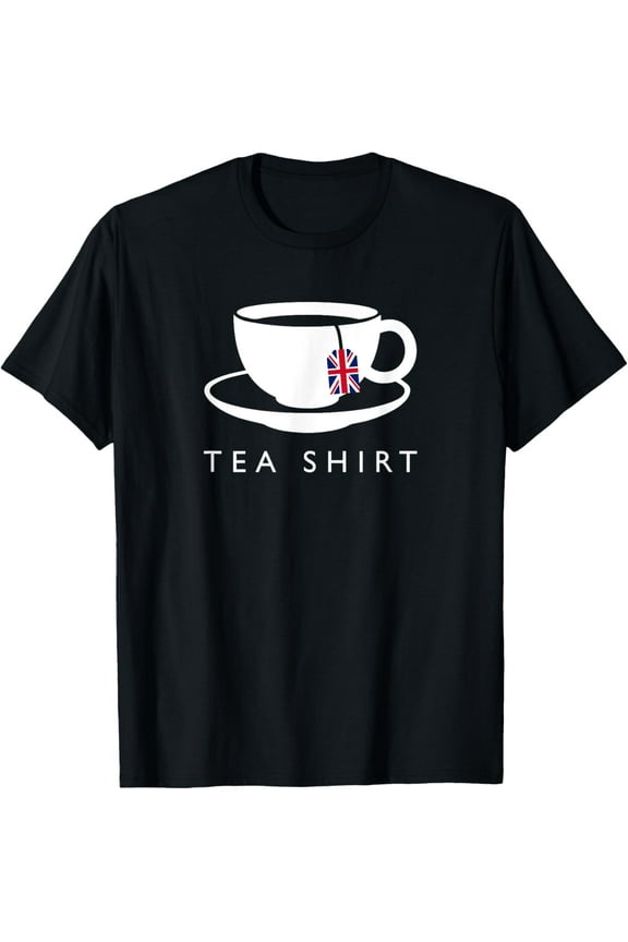 t-shirt I Love English Tea UK Flag Fun Novelty Souvenir Memorabilia T-Shirt mens,black,women,funny,journey,Crew Neck, Short Sleeve,printing