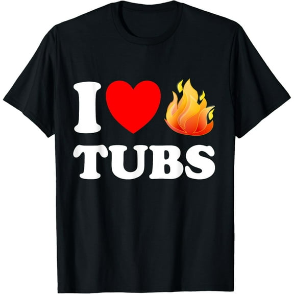 t-shirt I Love Hot Tubs T-Shirt mens,black,women,funny,journey,Crew Neck, Short Sleeve,custom clothing patterns.gift