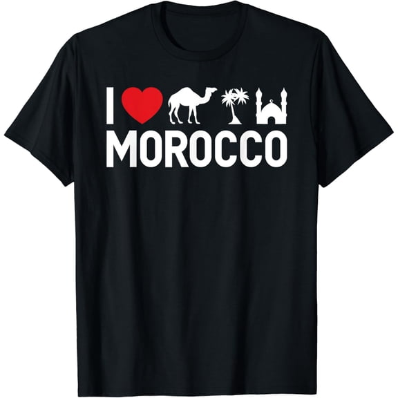 t-shirt I Love Morocco T-Shirt Gift for people from Morocco T-Shirt mens t shirt,black,women,funny,misfits,men,journey