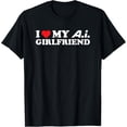 thumbnail image 1 of t-shirt I Love My A.I. Girlfriend - Funny AI Tech Dating Joke T-Shirt., 1 of 4