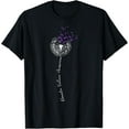 thumbnail image 1 of I Wear Purple For Domestic Violence Awareness Purple Ribbon T-Shirt, 1 of 4