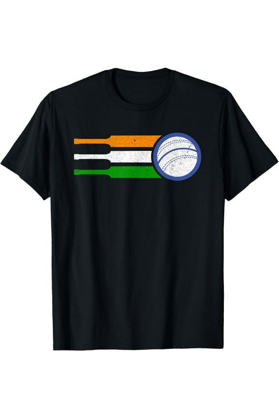 t-shirt India Cricket Team Tshirt Indian Cricket Fan Flag T-Shirt mens t shirt,black,women,funny,misfits,men,journey
