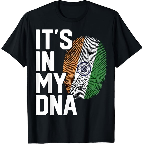 t-shirt India Indien Flag Heritage T-Shirt mens t shirt，black，women，funny，misfits，men，journey