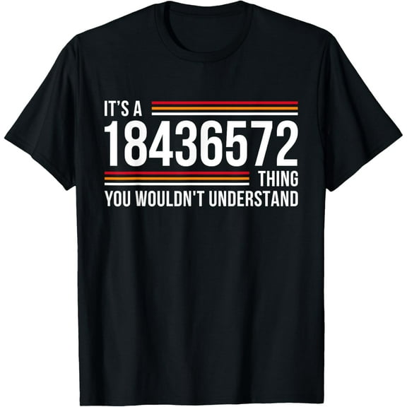 t-shirt It's A 18436572 Thing Funny V8 Engine Classic Muscle Car Guy T-Shirt.