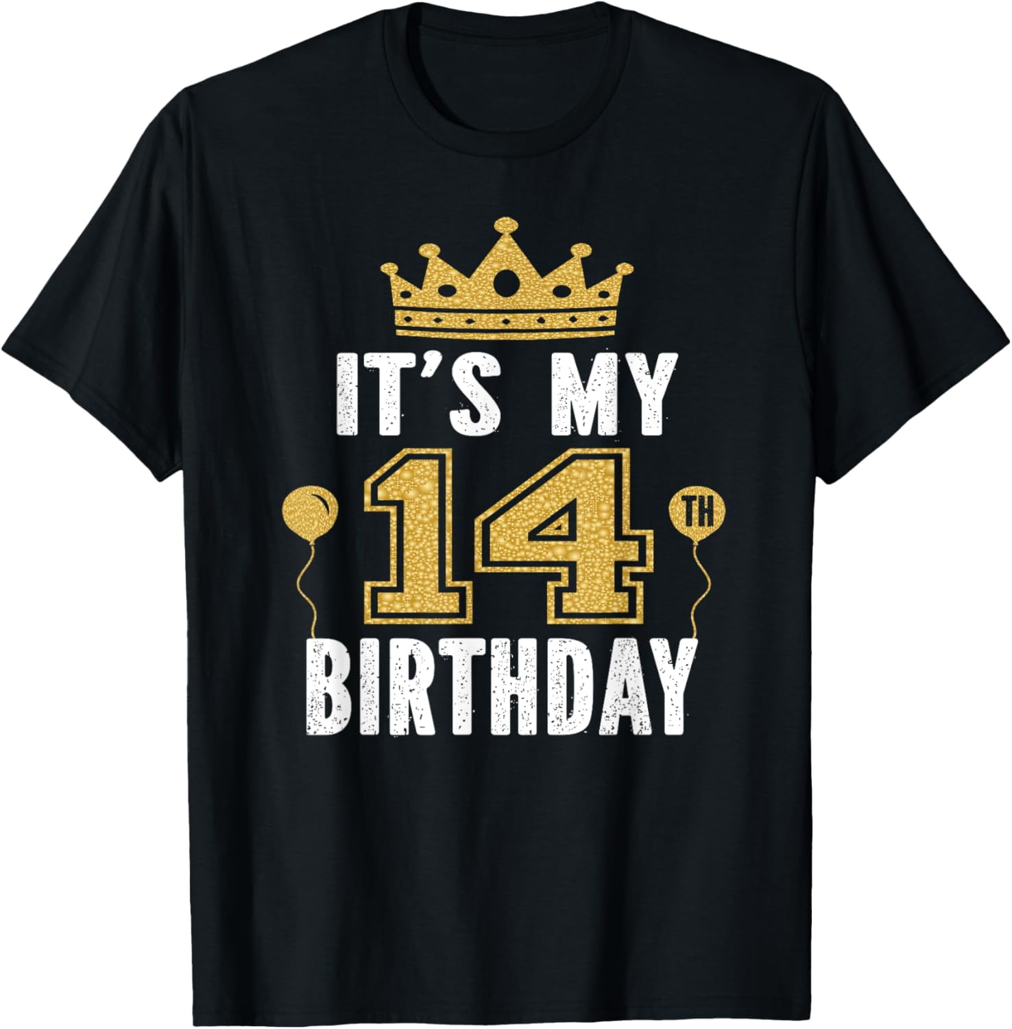 t-shirt It's My 14th Birthday Gift 14 Years Old Boys And Girls T-Shirt.