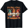 thumbnail image 1 of t-shirt Its Fall Yall Happy Fall Yall Pumpkin Autumn Gnome Men Women T-Shirt, 1 of 4