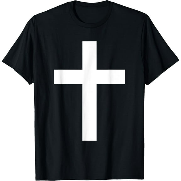 t-shirt Jesus Christ Cross God Christian Religion White T-Shirt mens，black，women，funny，journey，Crew Neck, Short Sleeve,custom clothing patterns.gift