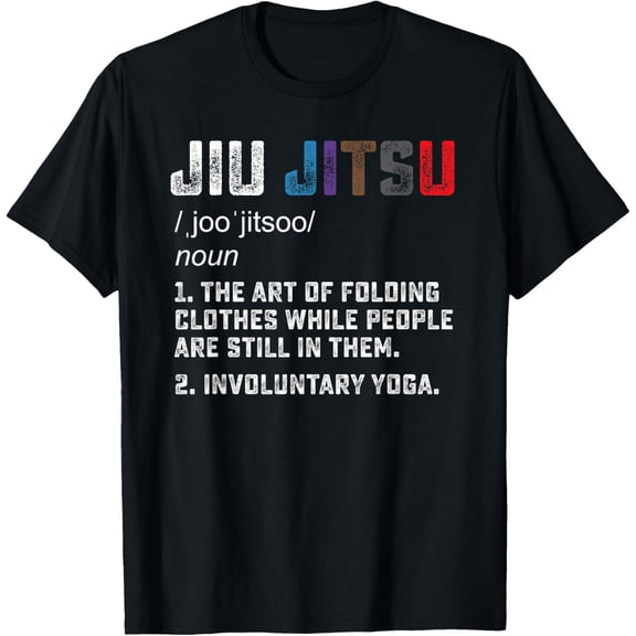 Jiu jitsu Funny definition BJJ or MMA grappler T-shirt T-Shirt