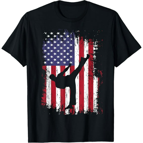 t-shirt Karate Shirt - Funny Taekwondo TShirt T-Shirt mens，black，women，funny，men，journey，Crew Neck, Short Sleeve,printing