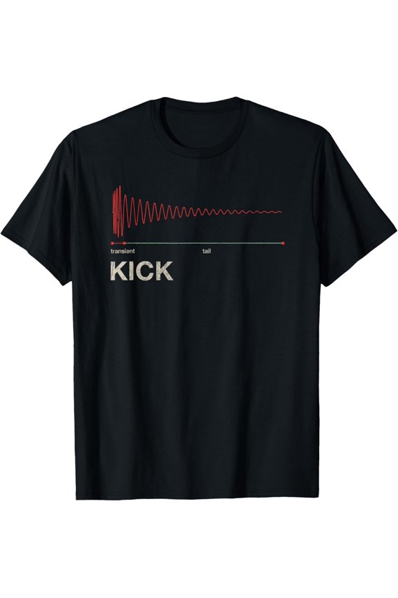 t-shirt Kick Snare DAW Producer Studio Audio Wave Gear VST Synth T-Shirt mens t shirt,black,women,funny,misfits,men,journey