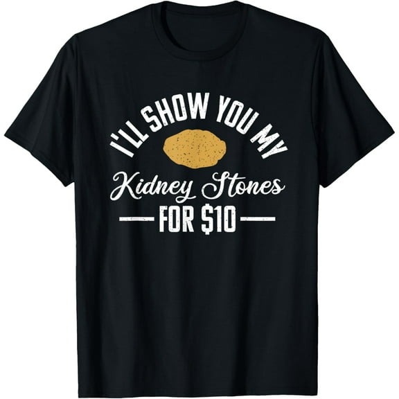 t-shirt Kidney Stone Survivor Funny Quote recovery Gag Gift T-Shirt.