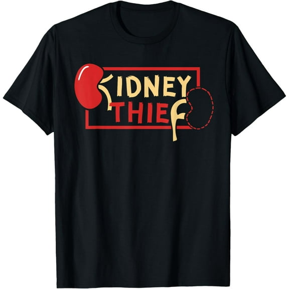 t-shirt Kidney Thief Renal Surgery Organ Donor Transplantation Gift T-Shirt mens，black，women，funny，journey，Crew Neck, Short Sleeve,printing