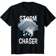 Kids Storm Chaser Shirt Boys Storm Hunter Tornado Gift TShirt T-Shirt