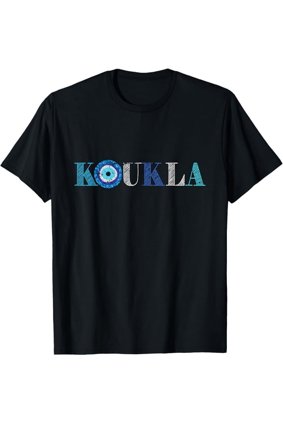 t-shirt Koukla Greek Greece T-Shirt mens t shirt,black,women,funny,misfits,men,journey