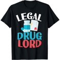 thumbnail image 1 of t-shirt Legal Drug Funny Pharmacist Pharmacy Tech Week T-shirt Gift mens，black，women，funny，journey，Crew Neck, Short Sleeve,custom clothing patterns., 1 of 4