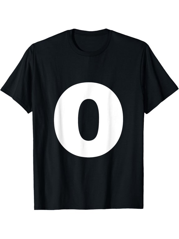 t-shirt Letter O Capital Alphabet Monogram Initial T-Shirt mens,black,women,funny,journey,Crew Neck, Short Sleeve,custom clothing patterns.gift