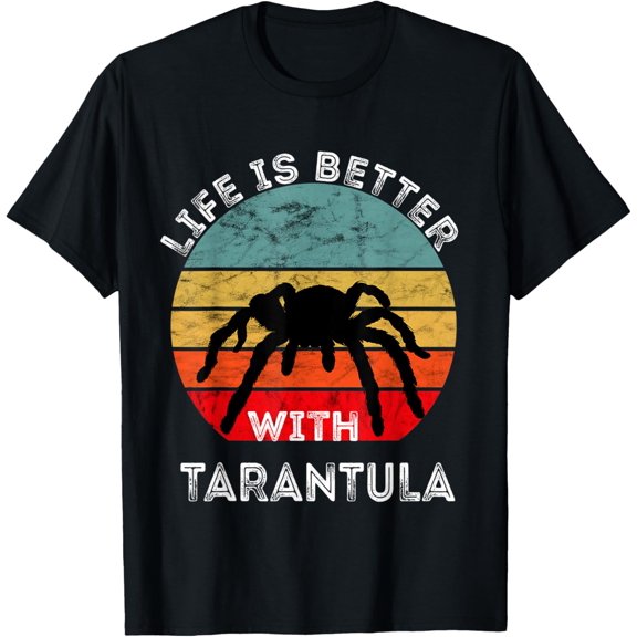 t-shirt Life Is Better With Tarantula Spider Owner Bug Catcher T-Shirt
