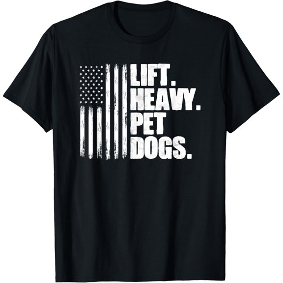t-shirt Lift Heavy Pet Dogs Weightlifting T-Shirt mens，black，women，funny，journey，Crew Neck, Short Sleeve,custom clothing patterns.gift