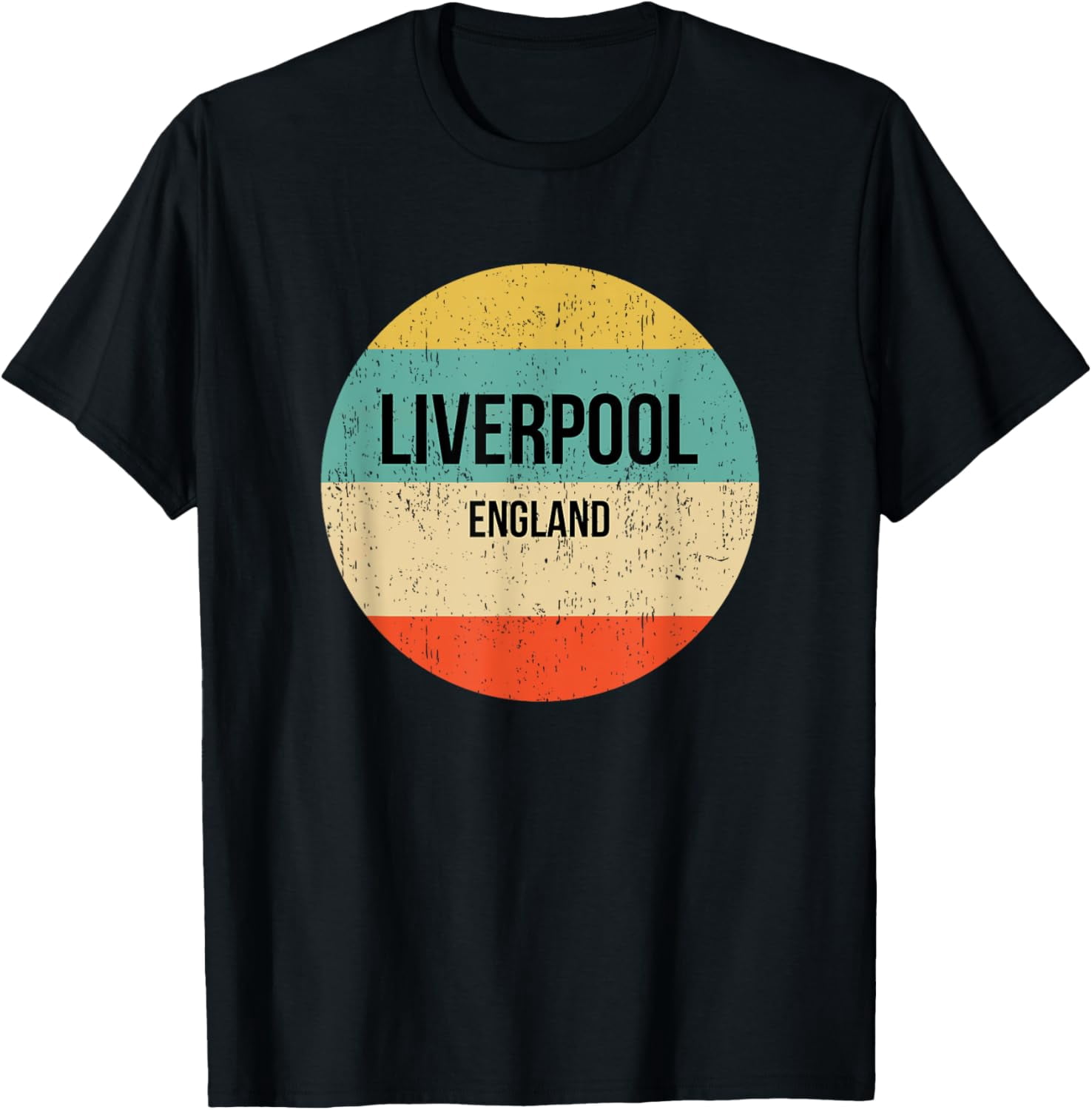 Rib Trim Crew Neck Tee (Liverpool)