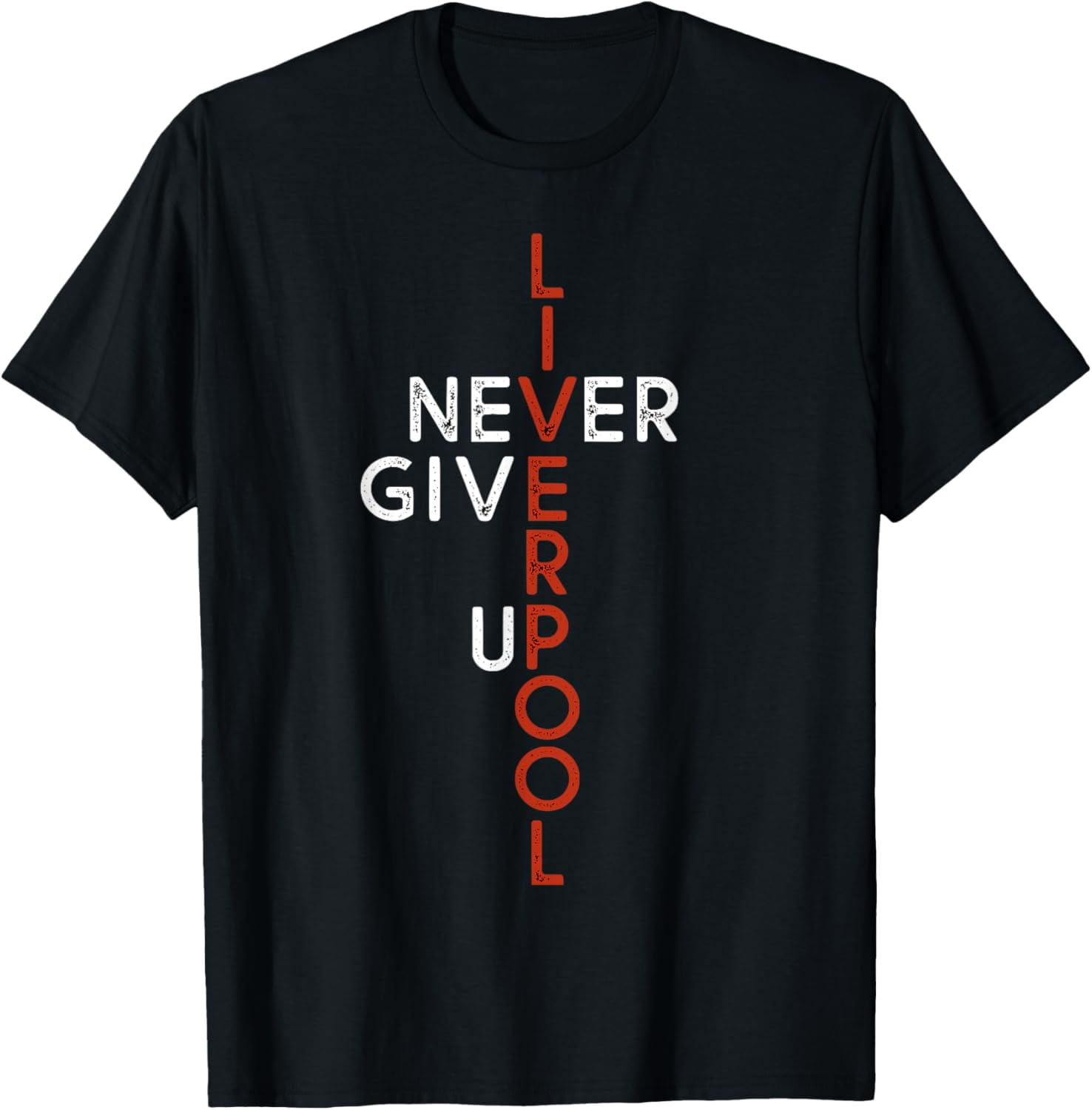 t-shirt Liverpool Never Give Up Scouser T-Shirt mens，black，women，funny ...