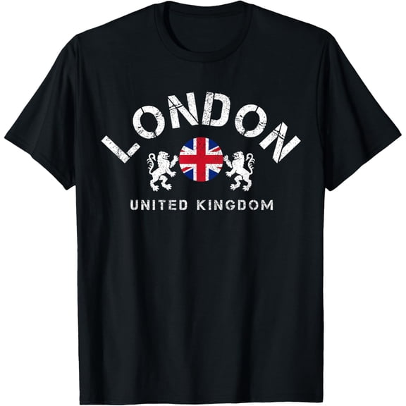 t-shirt London UK United Kingdom Union Jack England Souvenir Gift T-Shirt mens,black,women,funny,journey,Crew Neck, Short Sleeve,printing