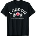 thumbnail image 1 of t-shirt London UK United Kingdom Union Jack England Souvenir Gift T-Shirt., 1 of 4