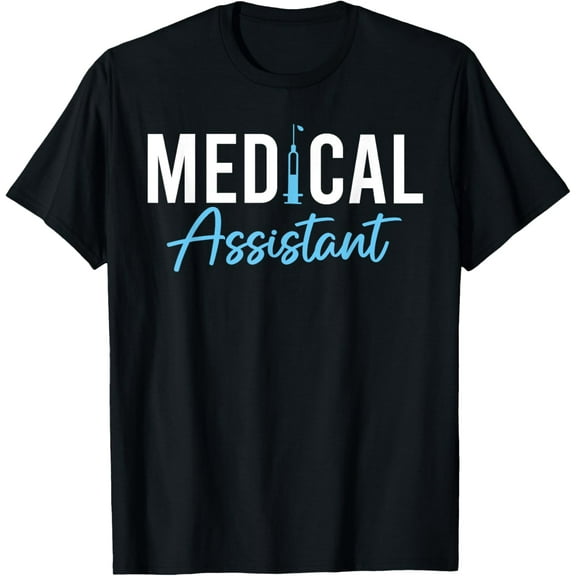 t-shirt Medical Assistant Nursing Doctor Assistant Student T-Shirt mens，black，women，funny，journey，Crew Neck, Short Sleeve,custom clothing patterns.gift