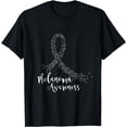 thumbnail image 1 of t-shirt Melanoma Awareness Skin Cancer Awareness t-shirt mens t shirt，black，women，funny，misfits，men，journey, 1 of 4