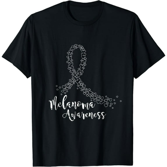 t-shirt Melanoma Awareness Skin Cancer Awareness t-shirt mens t shirt,black,women,funny,misfits,men,journey