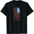 thumbnail image 1 of t-shirt Mens Funny Disc Golf American Flag Disc Frisbee Golf T-Shirt mens t shirt，black，women，funny，misfits，men，journey, 1 of 4
