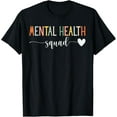 thumbnail image 1 of t-shirt Mental Health Squad Brain Illness Mental Health Awareness T-Shirt mens，black，women，funny，journey，Crew Neck, Short Sleeve,printing, 1 of 4