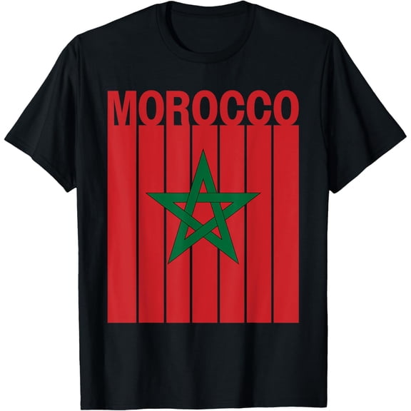 t-shirt Morocco Flag T-Shirt mens t shirt,black,women,funny,misfits,men,journey