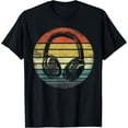thumbnail image 1 of t-shirt Music Lover Producer DJ Gifts Funny Retro Headphones T-Shirt., 1 of 4