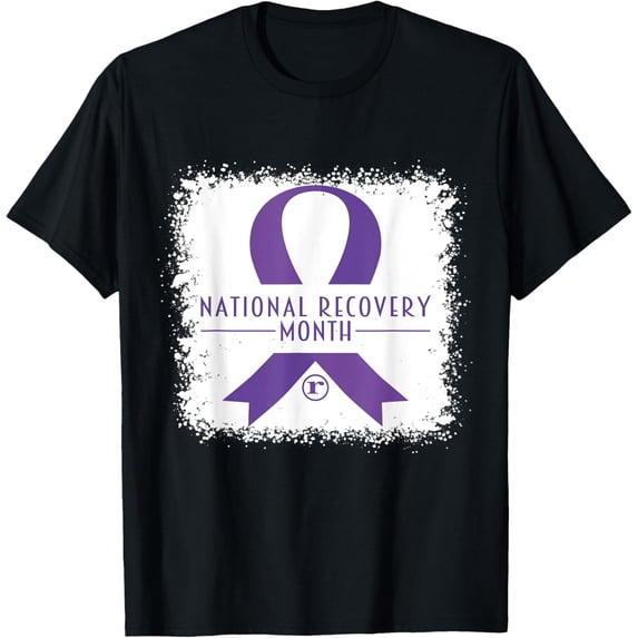 t-shirt National Recovery month Warrior Addiction Recovery Awareness T-Shirt.