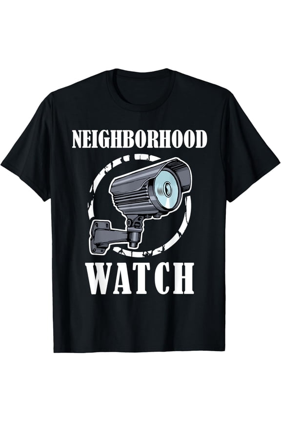 t-shirt Neighborhood Watch T-Shirt mens,black,women,funny,men,journey,Crew Neck, Short Sleeve,printing