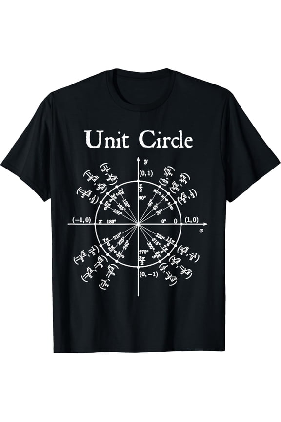 t-shirt Nerdy Unit Circle Trigonometry Calculus Math Teacher Geek T-Shirt.