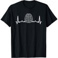 thumbnail image 1 of t-shirt Neurologist Heartbeat Neuroscience Neuroscientist T-Shirt mens t shirt，black，women，funny，misfits，men，journey, 1 of 4