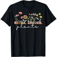 thumbnail image 1 of t-shirt Never Enough Plants, Plant Lover Tee, Botanical Gardening T-Shirt mens，black，women，funny，men，journey，Crew Neck, Short Sleeve,printing, 1 of 4