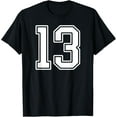 thumbnail image 1 of t-shirt Number 13 Fan Player Jersey Style #13 Men Women Kids t-shirt mens t shirt，black，women，funny，misfits，men，journey, 1 of 4