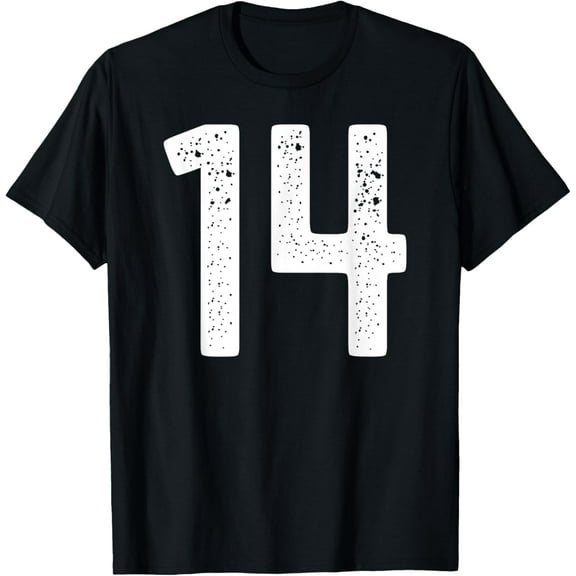 t-shirt Numbered Practice Jerseys Number 14 t-shirt mens t shirt，black，women，funny，misfits，men，journey