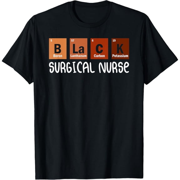 t-shirt OR Surgical nurse Nurses Day T-Shirt mens，black，women，funny，journey，Crew Neck, Short Sleeve,printing