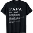 thumbnail image 1 of t-shirt Papa Definition Grandpa Father's Day Gifts - Men T-Shirt., 1 of 4